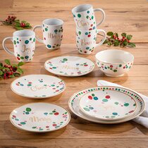 Polka dot hotsell dish set